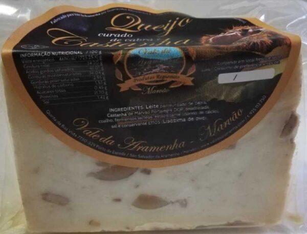 Queijo de Cabra com Castanha metade