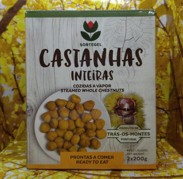 Castanha cozida Sortegel 400g